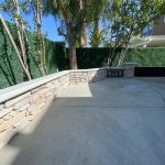 Planter Wall and Pavers in Granada Hills